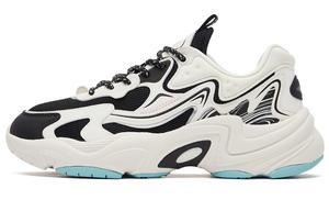 Кроссовки Lifestyle женские с низким верхом Positive Black/Oak Bud White Erke