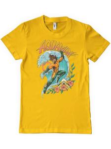 Футболка Surf Style T-Shirt в золоте DC Comics