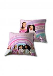 Детское декоративное подушка из хлопка для Barbie, идеальная подушка для дивана, разноцветная 40x40 см