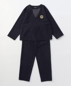 Костюм без воротника (140-160 см) Comme Ca Ism, цвет Navy