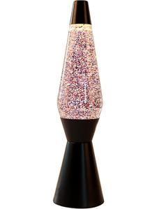 I-Total Волшебная лавовая лампа: уникальное украшение для вашего дома, с черными блестками