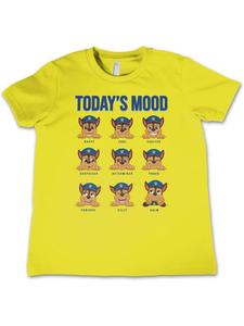 Футболка Paw Patrol Today's Mood Kids Tee желтого цвета Paw Patrol