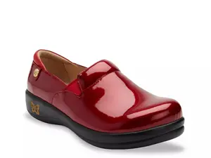 Туфли Alegria Keli Work Slip-On, рубиново-красные