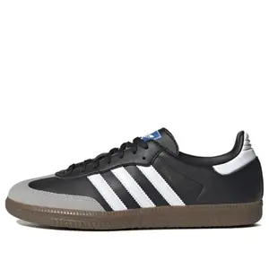 Кроссовки samba vegan shoes 'black white brown' Adidas, белый