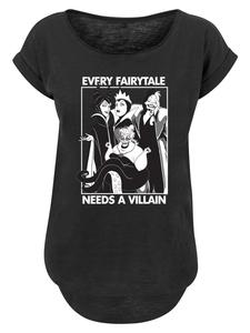Удлиненная футболка. Каждой сказке нужен злодей в черном. F4NT4STIC