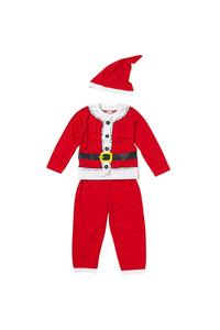 Пижамный комплект в костюме Санты Bedlam, красный