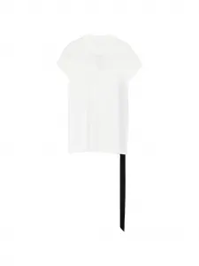 Футболка Small Level T с лентой T Rick Owens Drkshdw, белый