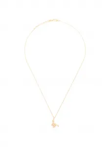 Кулон-инициал "W" Curly Molten Missoma, золотой