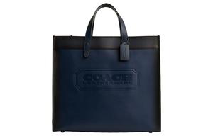 COACH Сумка Field Glove Tanning, шоппер, сумка через плечо, кроссбоди, ручная кладь Tubas мужская темно-синяя