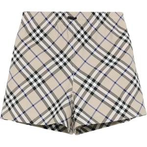 Шорты Check Deck Burberry, серый