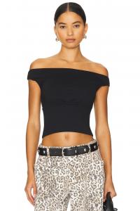Топ с открытыми плечами kelli All The Ways, черный