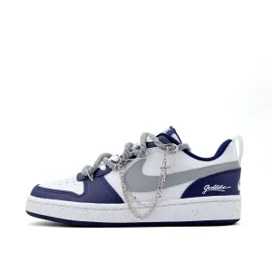 Детские скейтерские кроссовки Court Borough для младших школьников Nike, серый