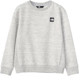 Детская толстовка THE NORTH FACE с логотипом в квадрате, унисекс, серый