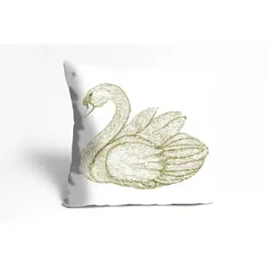 Наволочка Farell Лебедь Queence, бежевый