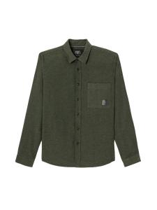 Рубашка на пуговицах классического кроя Le Temps Des Cerises Debin, Olive