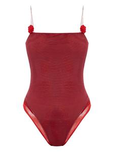 Купальник Lumière Rose с аппликацией Oséree, красный