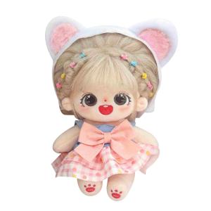 Вязаная шерстяная плюшевая кукла высотой 20 см Happy Fish