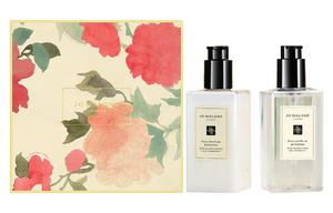 ZUMALONG новогодний лимитированный цветочный благоприятный смягчающий кожу гель для душа набор ухода ароматный 250мл+250мл Jo Malone London