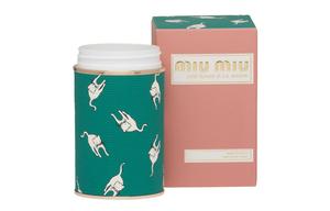 Парфюмерная база Nichang Fashion Apparel с принтом котенка Miu Miu, kitten print nichang fashion apparel perfume case