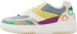 Мужские кроссовки Desigual для женщин, тканевые, низкие, Material Finishes