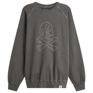 Толстовка, окрашенная пигментами Neighborhood, черный