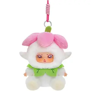 Милый цветочный детский плюшевый кулон 14см высота KUKADI, розовый