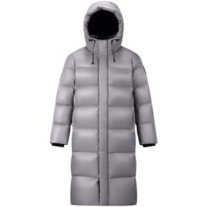 Пуховик для экстремальных холодов женский CAMEL, светло-shadow серый