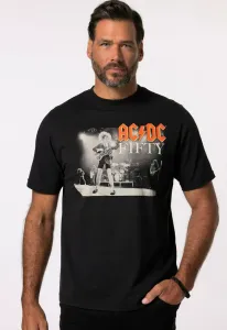 Футболка с принтом группы ac/dc и логотипом halbarm. Jp1880, Black