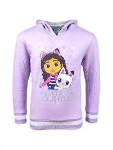 Толстовка Gabby's Dollhouse с блестками фиолетового цвета Gabby's Dollhouse