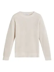 Джемпер с люрексом Brunello Cucinelli Kids, нейтральный