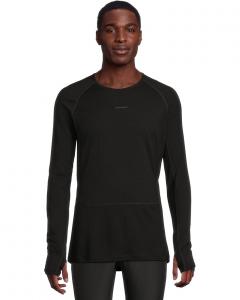 Мужская футболка Icebreaker Merino 200 Zoneknit Long Sleeve Crewe, Black