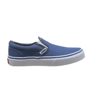 Классические детские слипоны Vans, синий