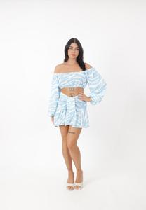 Блуза Elara SET, Blau/Light Blue