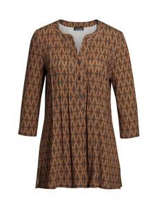 Блуза Goldner, коричневый