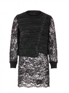 Женский свитер черного цвета Usha