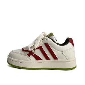 Низкие женские кроссовки City camel, Red Green