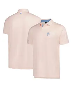 Мужская белая поло Irongate Print Lisle с принтом WM Phoenix Open 2025 FootJoy