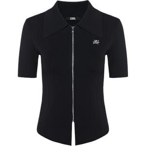 Трикотаж KARL LAGERFELD FW25 для женщин KARL LAGERFELD / Karl Lagerfeld Jeans, черный