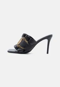 Fondo emily heeled mules Versace Jeans Couture, Black