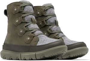 Женские водонепроницаемые сапоги Sorel Explorer Next Joan, Stone Green, Alpine Tundra