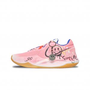 Nike Низкие износостойкие баскетбольные кроссовки Precision 6 унисекс, сине-розовые