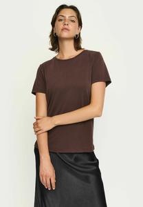 Футболка Soft Rebels Basic T-shirt, Coffee Bean/Brown