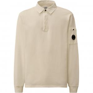 SS26 Polo Shirt Men's C.P.Company, белый