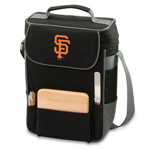 Изолированная сумка для вина и сыра Picnic Time San Francisco Giants Duet, цвет Gnt Black