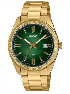 Casio Наручные часы унисекс, классические, золотисто-зеленые