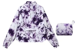 Куртка Athletics для женщин, PEAK, печать, стойка, умеренная FILA, peak printing