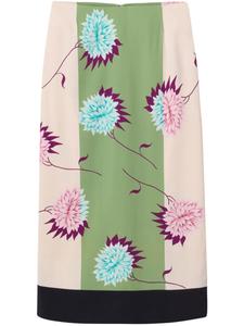 Юбка-карандаш La DoubleJ Placee, зеленый