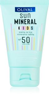 Солнцезащитный крем Sun Mineral Kids для лица и тела детей Olival, spf 50 50 мл