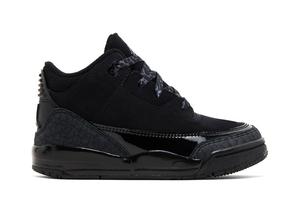 Кроссовки Air Jordan 3 Retro TD Black Cat2025, черный