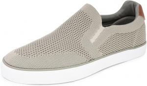 Мужские слипоны Nautica - дышащие повседневные кроссовки из трикотажа, легкие и удобные модные лоферы - Kotor, Tan